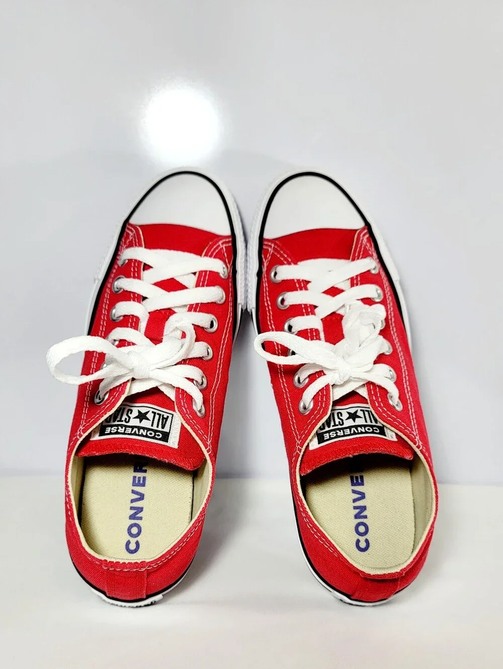 Converse Womens Size 8 low top Chuck Taylor Allstars.